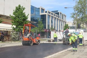 Реконструкција паркиралишта на Булевару ослобођења